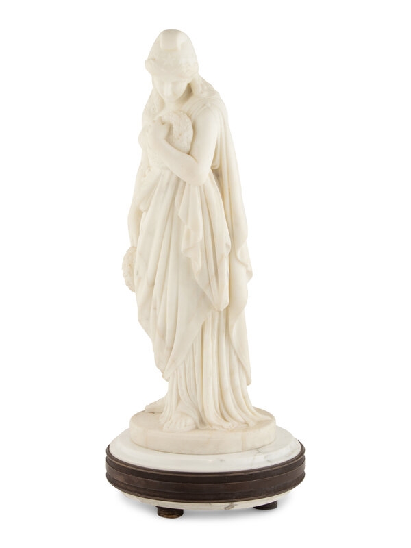 Artwork by James Henry Haseltine, James Henry Haseltine (American, 1833-1907, Made of marble