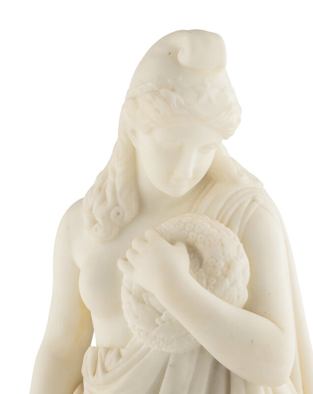 Artwork by James Henry Haseltine, James Henry Haseltine (American, 1833-1907, Made of marble