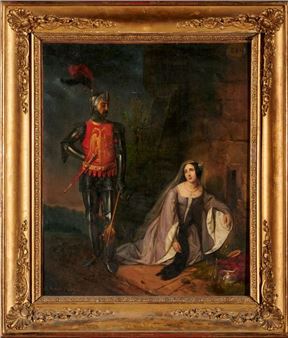 "La reine Jeanne de Navarre - Aimé-Benoit Marquet