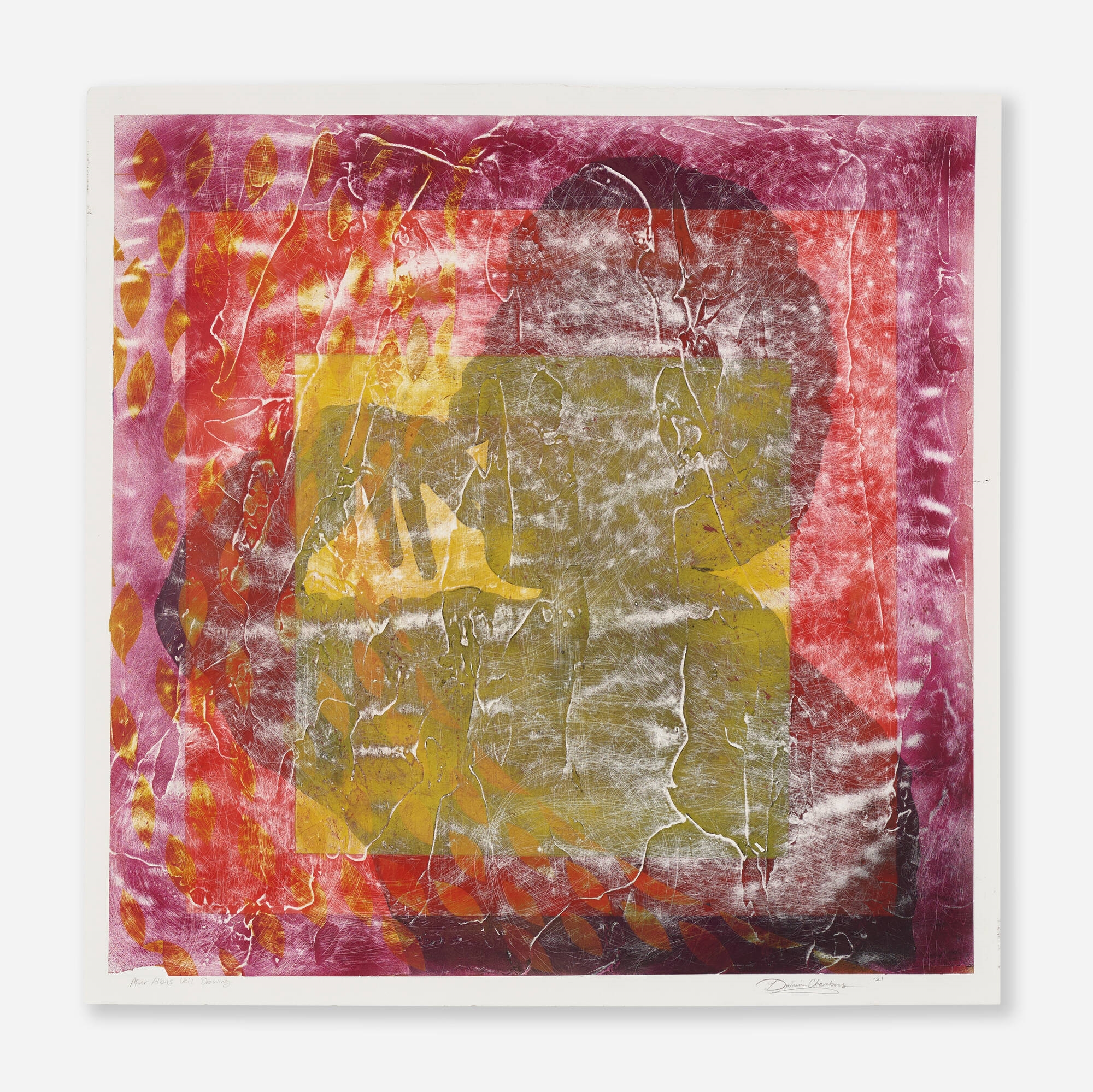 Dominic Chambers | After Albers Veil (2021) | MutualArt