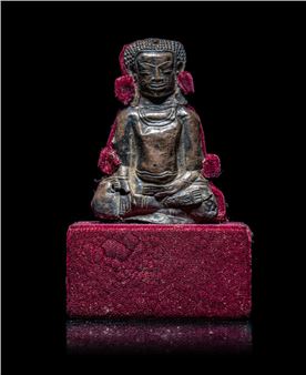 Plaque of Buddha Mon Dvaravati Period, - Thai School, 8th Century