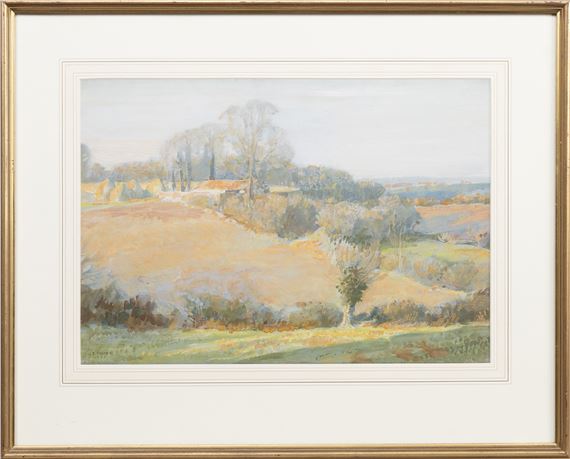 JOHN BULLOCH SOUTER (SCOTTISH 1890 - 1972), LANDSCAPE by John Bulloch Souter, dated 1932