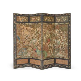 FOUR-FOLD SCREEN, DATED 1926 - Stuart Scott Somerville