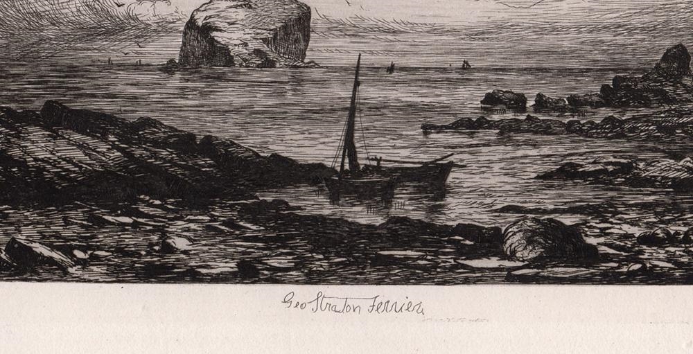 George Stratton Ferrier | George Stratton Ferrier The Bass Rock 1879 ...