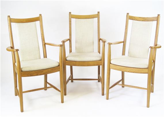 Ercol | Three Ercol Windsor Penn elbow chairs | MutualArt