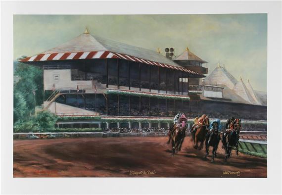 A DAY AT THE RACES by Celeste Susany, 1980