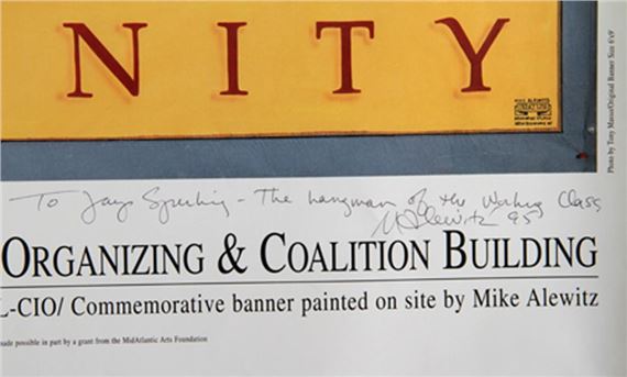 Mike Alewitz | SOLIDARITY COMMUNITY (1995) | MutualArt