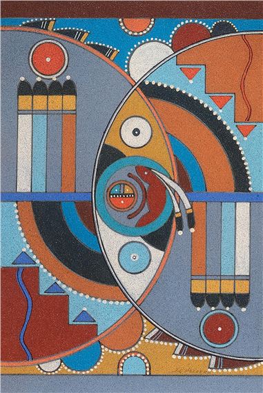 Cochiti/San Ildefonso Pueblo, (1923-2001 - Joe Herrera