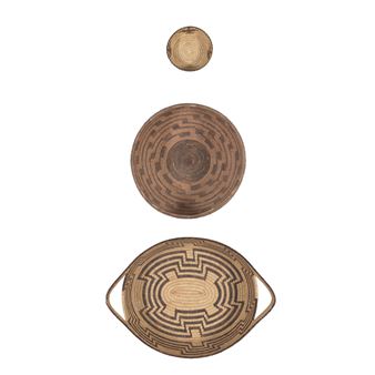 stiff, with minor stitch loss - Tohono O'Odham