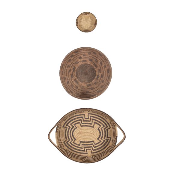 stiff, with minor stitch loss - Tohono O'Odham