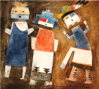 Tesuque Pueblo, (1929-1974 - Patrick Swazo Hinds