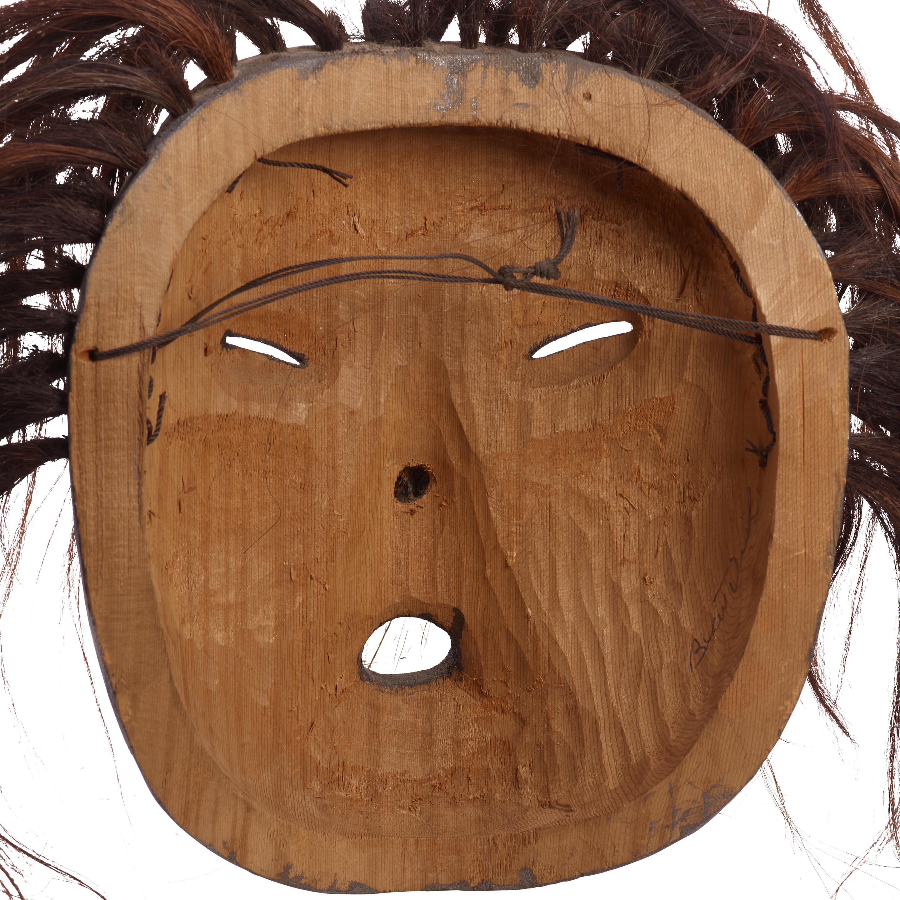 Artwork by Beau Dick, Kwakwaka'wakw (1955-2017, Made of carved and painted wood