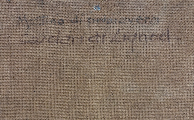 Artwork by Carlo Musso, MATTINO DI PRIMAVERA, CASOLARI A LIGNOD, VALLE D'AOSTA, Made of oil on cardboard