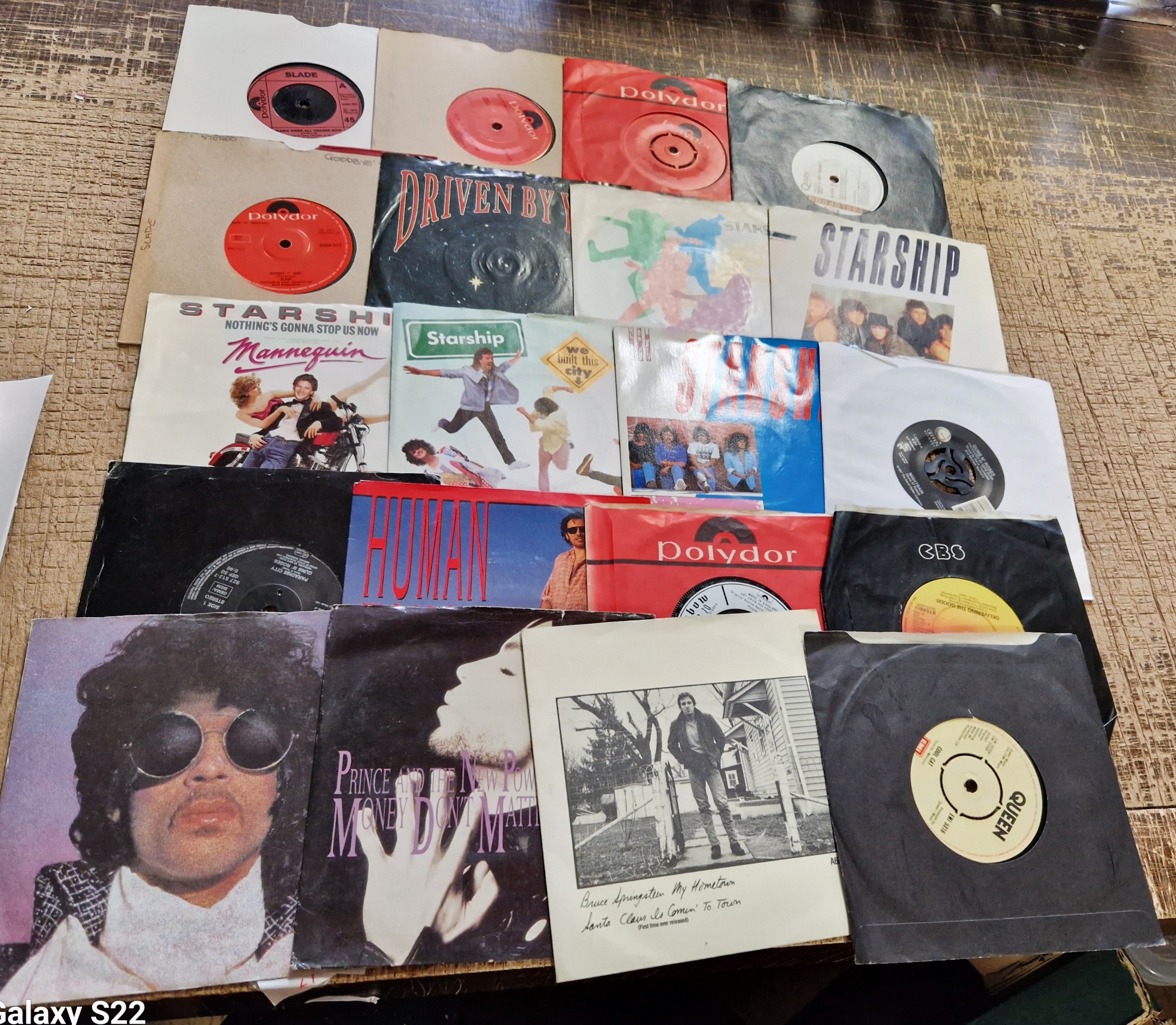 Artwork by Brian May, ROCK VINYL 7 INCH SINGLES, Made of VINYL