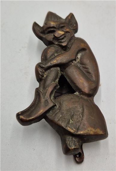 BRASS PIXIE DOOR KNOCKER by PIXIE