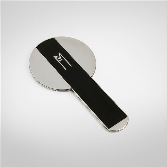 Hand mirror by Jean Puiforcat, circa 1935