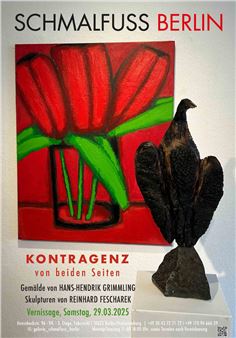 Reinhard Fescharek & Hans-Hendrik: Grimmling: Contragency: from both sides - Schmalfuss Berlin