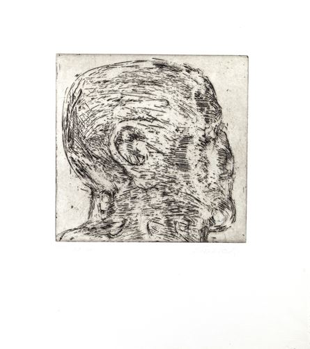 Großer Kopf by Emil Cimiotti