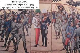 Gedenkblatt "Bundestreue, Weltkrieg 1914 - Robert Lowe