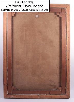 Artwork by Lina Bischoff-pietschmann, Weihrauchampel, Tannenzapfen, Ilex, Mistelzweige und Schneerosen, Made of oil on canvas