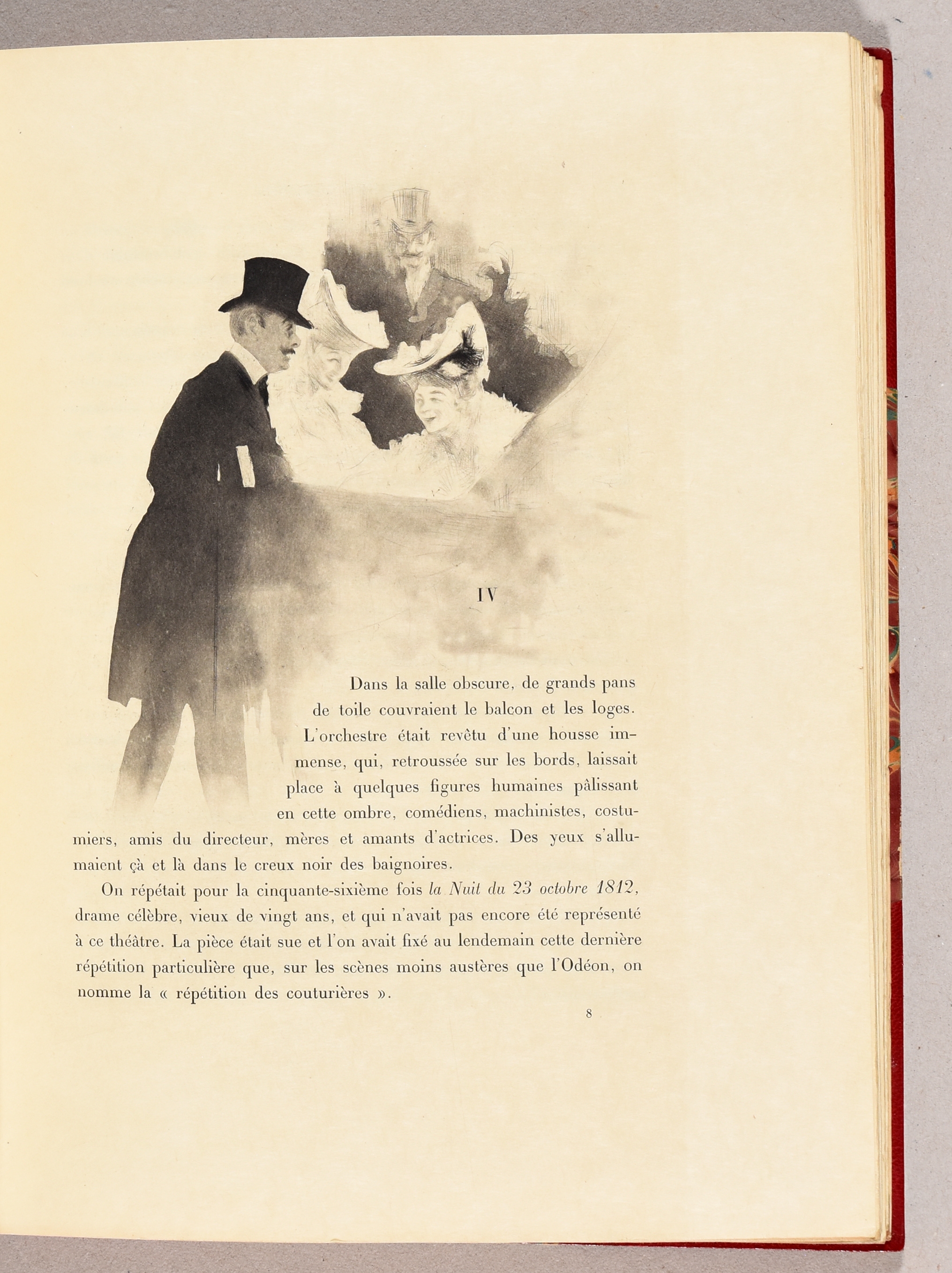 Artwork by Edgar Chahine, Histoire comique, Made of etchings