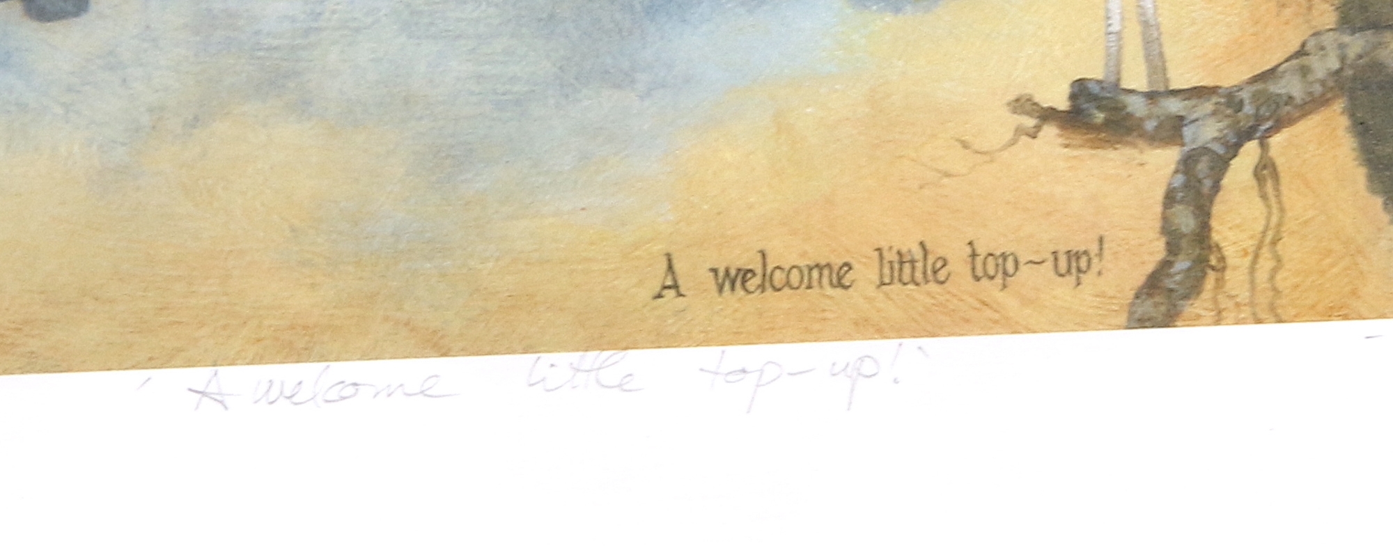 Simon Addy | A WELCOME LITTLE TOP-UP | MutualArt