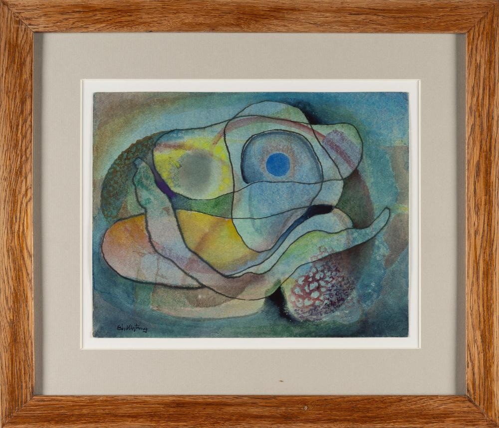 Edmund Kesting | – „ruhendes Blau“ (1926) | MutualArt