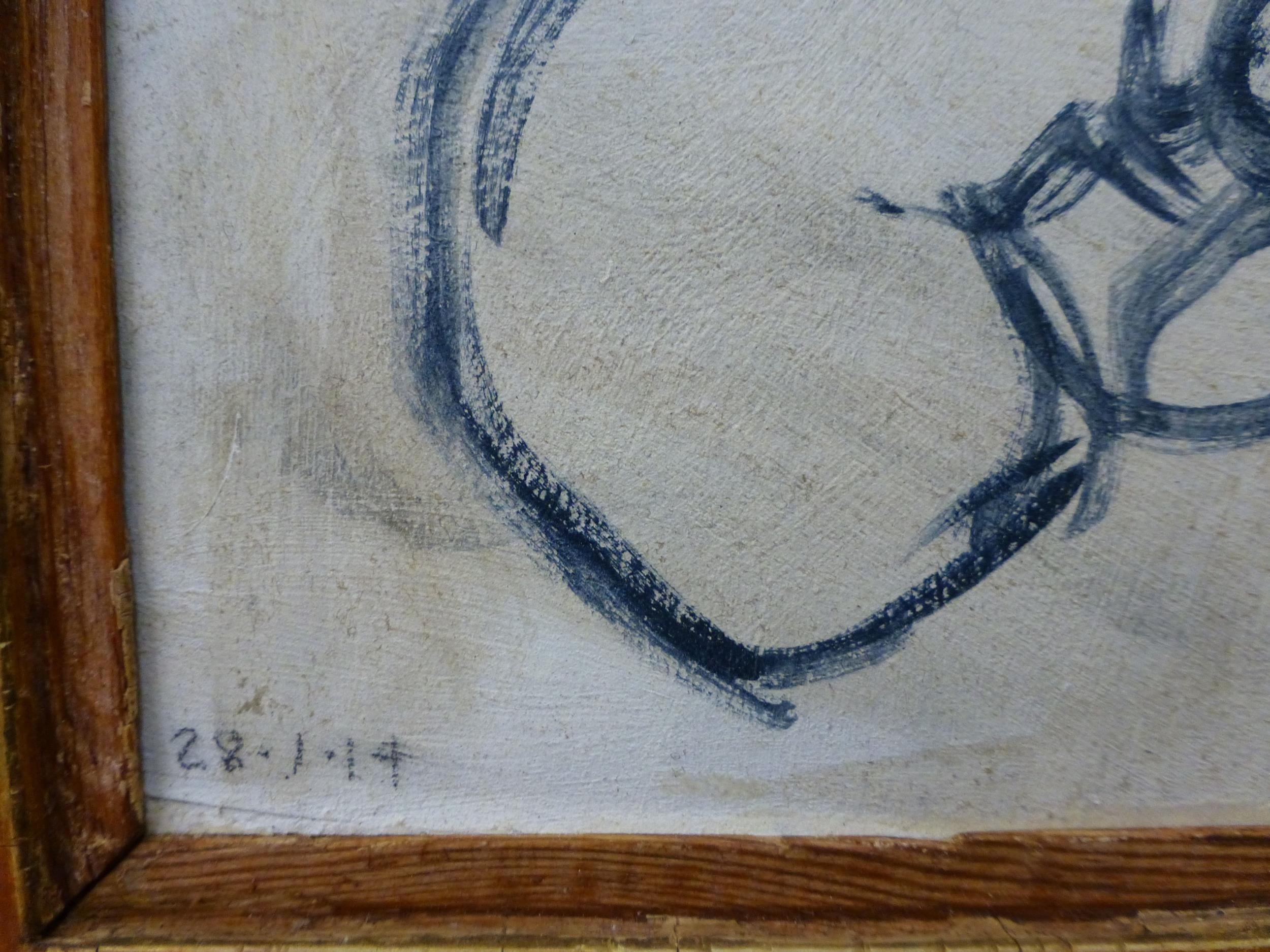 Artwork by Robert Dukes, Robert Dukes, Made of oil on board