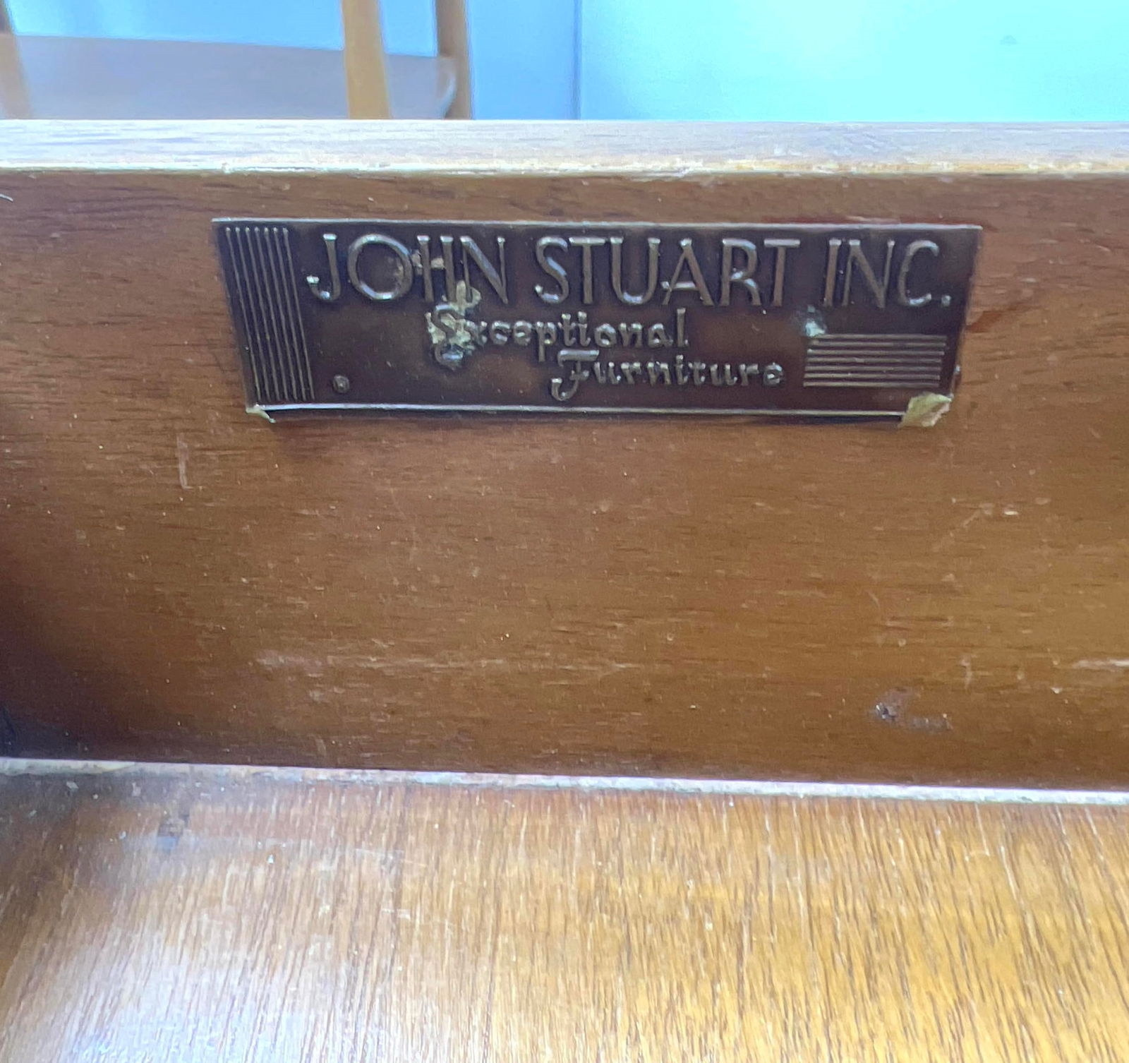 John Stuart‏ | Pr JOHN STUART American Modern Side Tables. Wedge Shaped ...