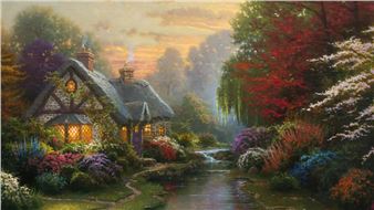 'Banal and Hollow': Why the Quaint Paintings of Thomas Kinkade Divided the US