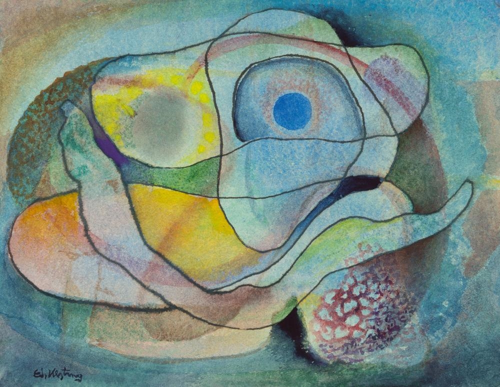 Edmund Kesting | – „ruhendes Blau“ (1926) | MutualArt