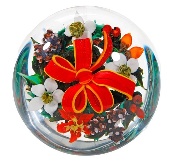 Rick Ayotte | Rick Ayotte Winter Bouquet Paperweight, 1987 (1987 ...