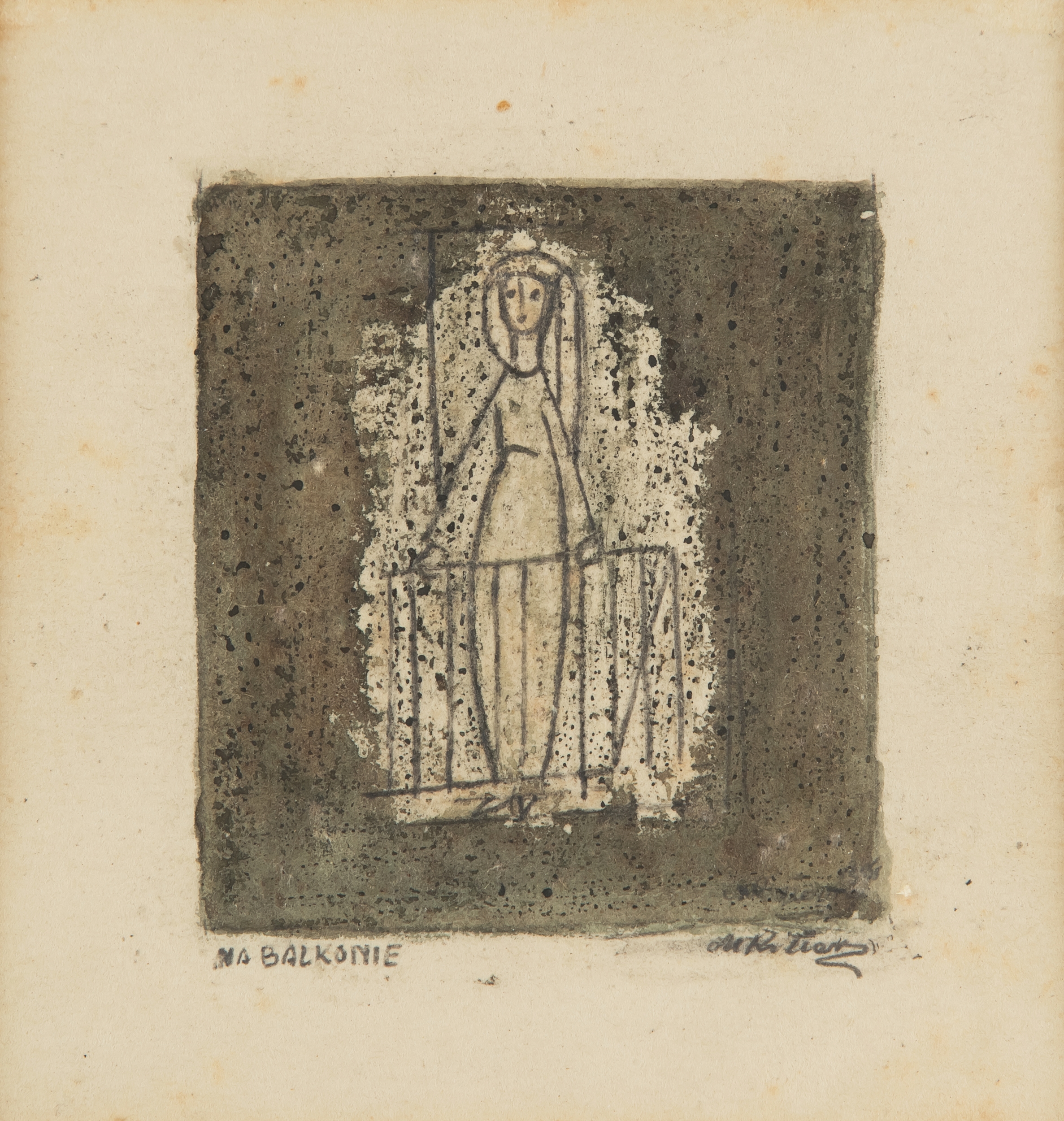 Maria Ritter | Na balkonie | MutualArt