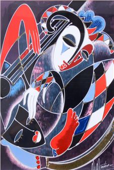 絵画　M. Martino パッショネイトドリーム M. Martino | 12 Artworks at Auction | MutualArt
