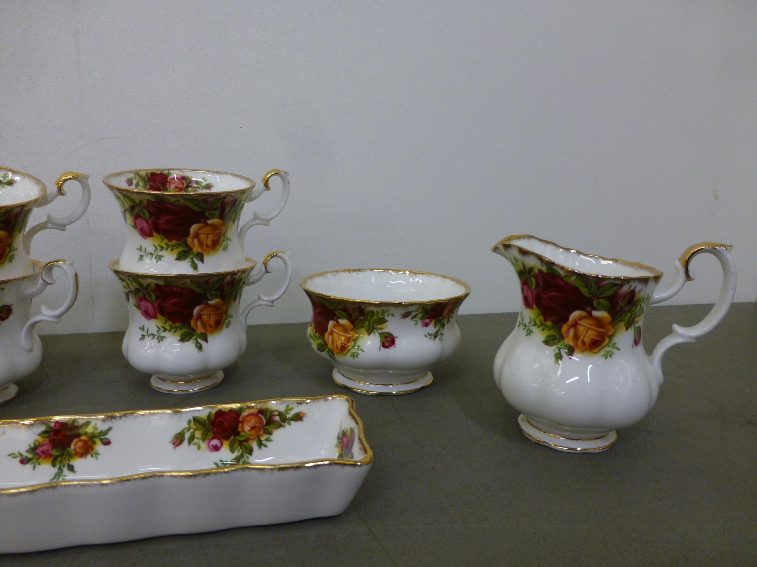Royal Albert | A Royal Albert china Old Country Rose pattern coffee set ...