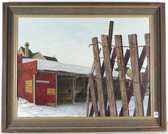 Kelly Ratchford | Untitled: Old Horse Stable across from Waterloo City ...
