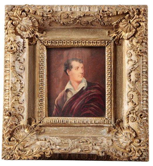 H. J. Harding | A miniature portrait of Lord Byron | MutualArt