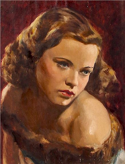 PORTAIT OF A LADY by Andrea Fossombrone