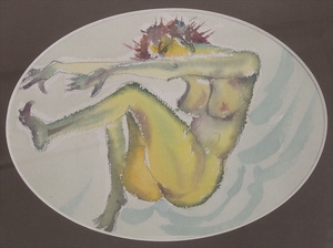 Artwork by A. Schneider, A collection of 11 watercolor works, u.a. Schneider-Sato, Made of Watercolor, mixed media, drawings and gouache on various supports