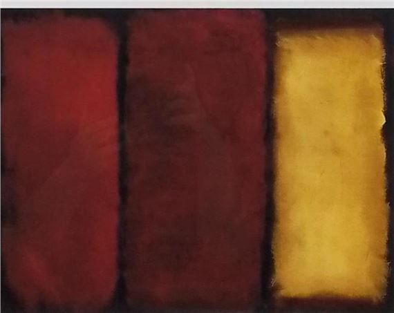 Mark Rothko | Mark Rothko Yellow & Red 1964 Portfolio Print