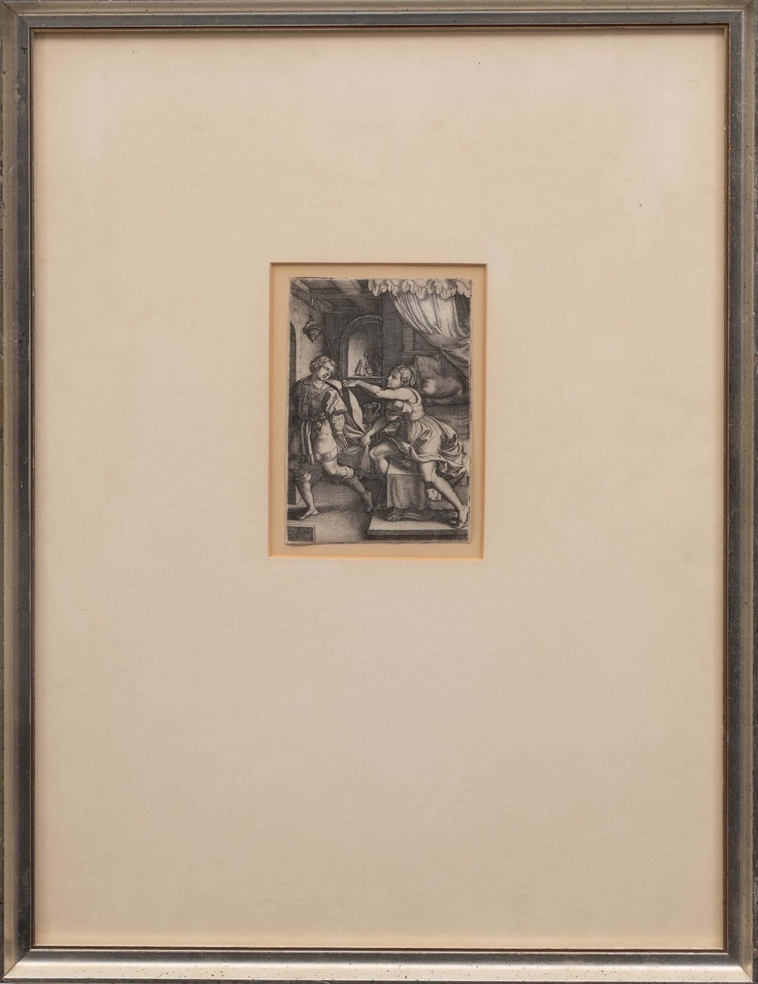 Georg Pencz | Joseph And Potiphar's Wife' (1546) | MutualArt