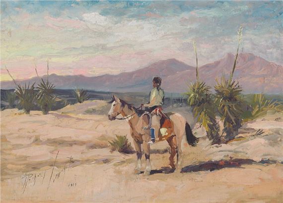 Desert Rider by Raphael Lillywhite, 1919