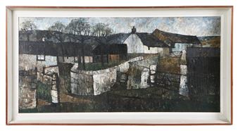 . Welsh Farm initialled and dated '65 (lower right) - William Harold Stephen Bunce
