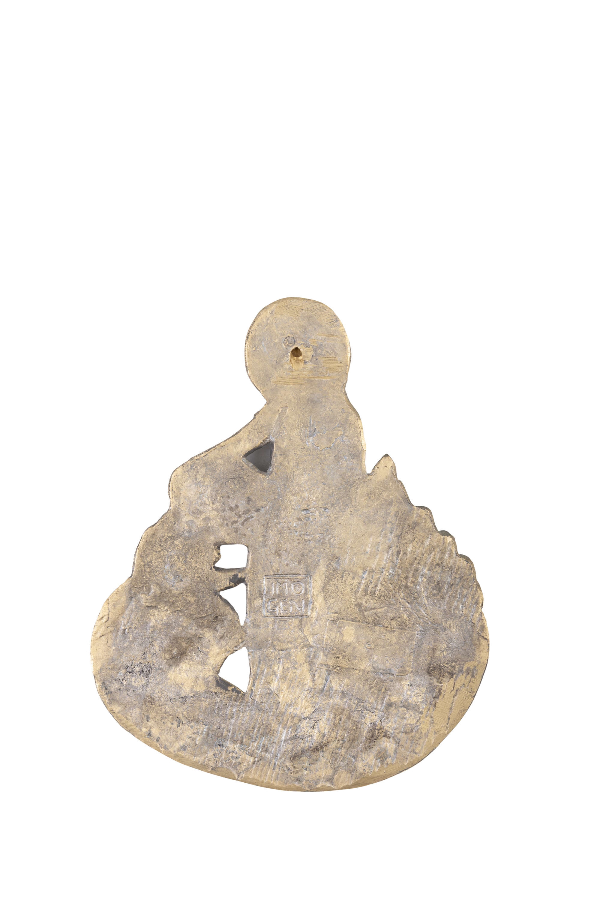 Artwork by Imogen Stuart, St. Brigid Feeding the Poor, Made of Bronze