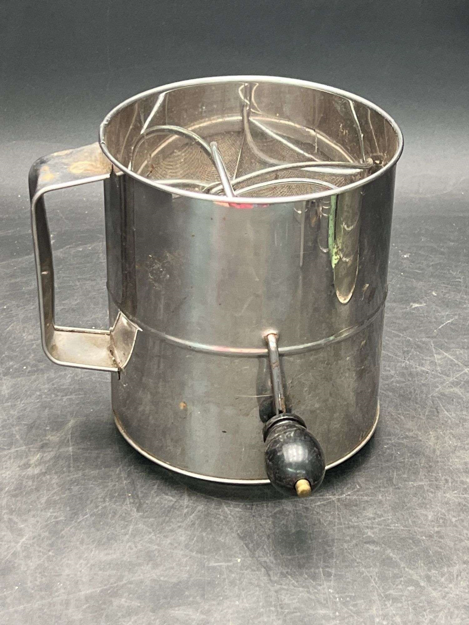 CRANK | CC) Flour Sifters Of Various Sizes And Styles | MutualArt