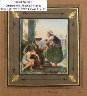 Adolf Henning Nachahmer des 19. Jahrhunderts - Adolf Henning