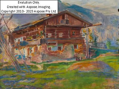 August Roth | Kramsach im Unter Innthal (1918) | MutualArt