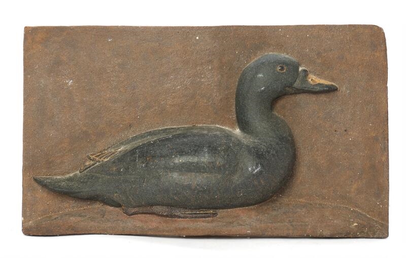 Artwork by Hans Christian Gunnar Ulf Brem Rasmussen, A collection of 13 stoneware wall reliefs modelled with relief birds, Made of polychrome glazes