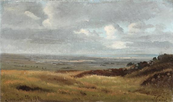 A view from a coast by Harald Frederik Foss, 1901