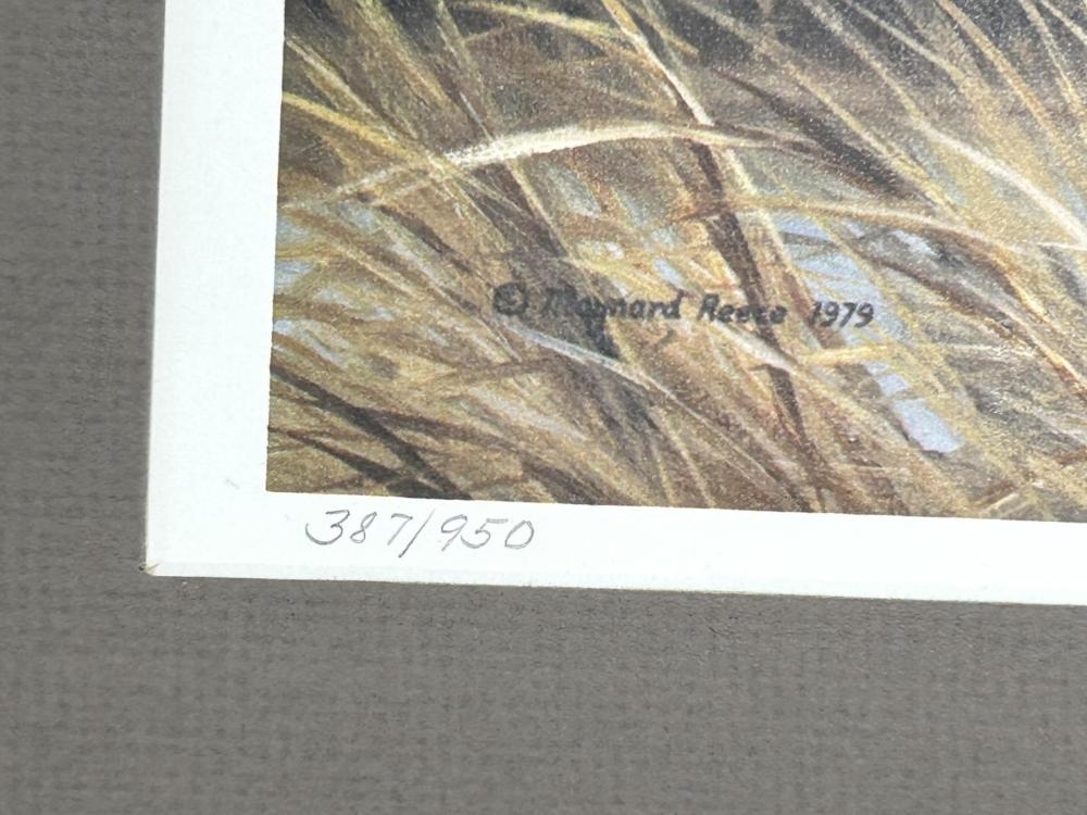 Maynard Reece | Signed Maynard Reece Geese Print | MutualArt